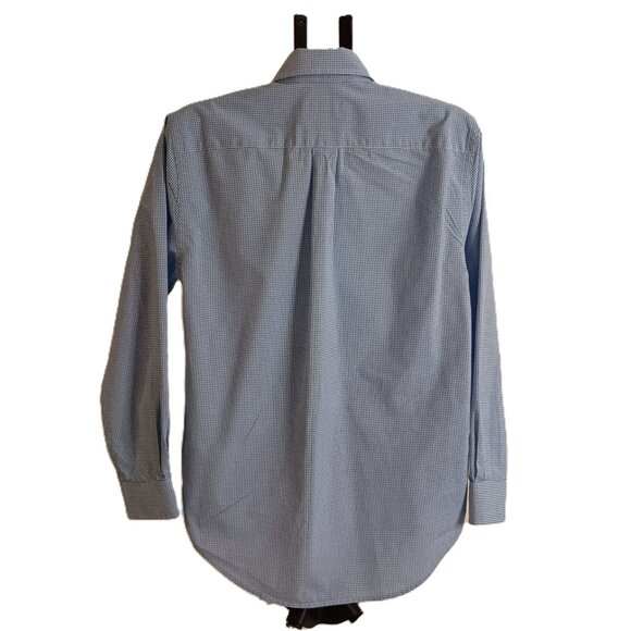 Vineyard Vines Blue & White Check Button-Down Cooper Shirt Men’s XS Cotton EUC - Picture 3 of 14